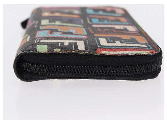 FENDI Zucca Canvas Long Wallet Multicolor Auth 156681V Multiple colors - view 3