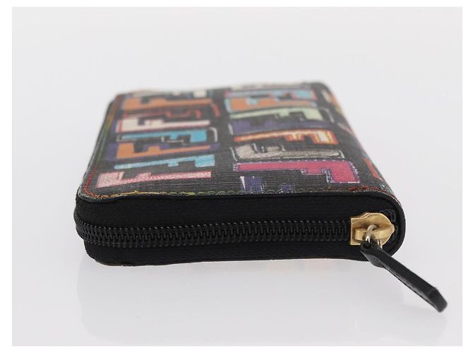 FENDI Zucca Canvas Long Wallet Multicolor Auth 156681V Multiple colors - view 4