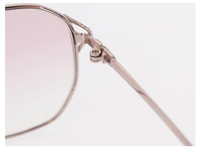 Occhiali da sole SAINT LAURENT Gucci plastica metallo 4 Set Marrone Rosso Auth ki6190 - vista 18