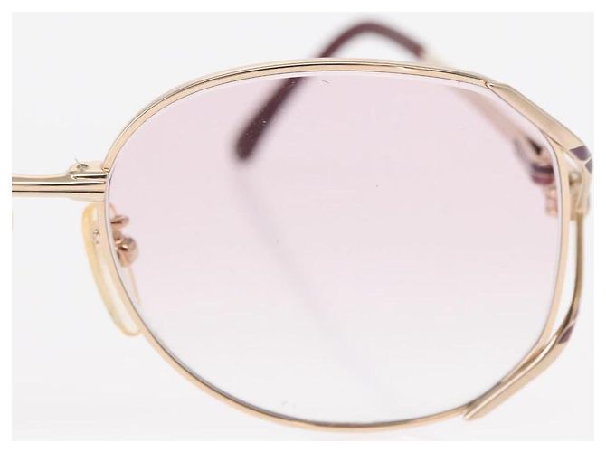 Occhiali da sole SAINT LAURENT Gucci plastica metallo 4 Set Marrone Rosso Auth ki6190 - vista 22