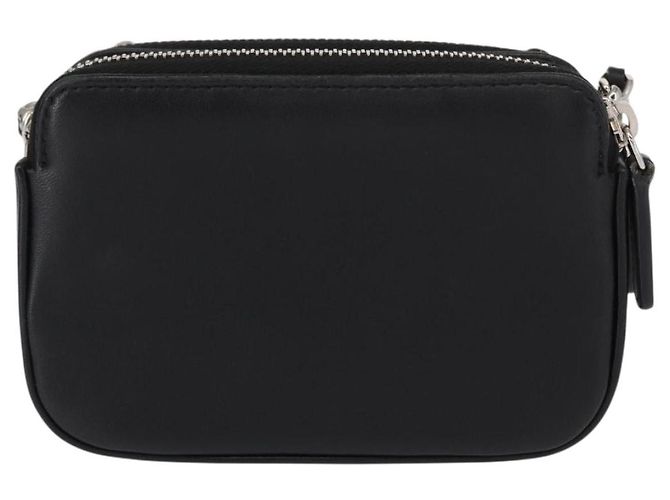 Borsa a Spalla con Catena CHANEL Paillettes Nero Argento CC Auth 146554SM - vista 3
