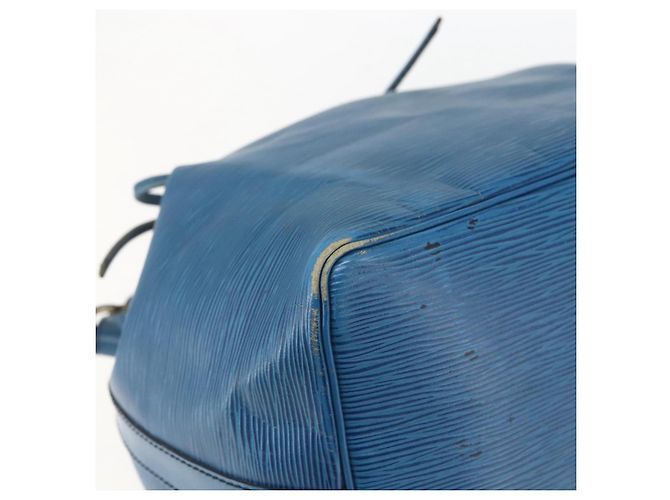 Noe LOUIS VUITTON Borsa a Spalla Petit Noé Epi Blu M44105 Auth LV yk20000 - vista 14