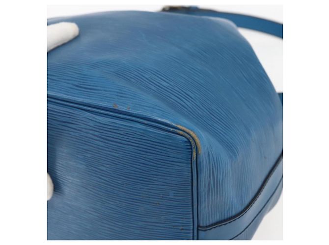 Noe LOUIS VUITTON Borsa a Spalla Petit Noé Epi Blu M44105 Auth LV yk20000 - vista 15
