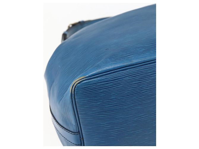 Noe LOUIS VUITTON Borsa a Spalla Petit Noé Epi Blu M44105 Auth LV yk20000 - vista 16