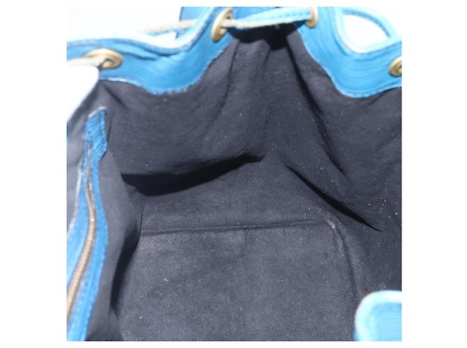 Noe LOUIS VUITTON Borsa a Spalla Petit Noé Epi Blu M44105 Auth LV yk20000 - vista 18