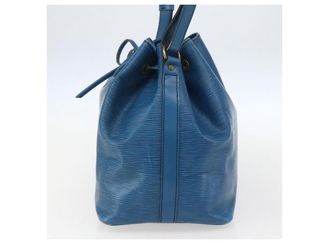 Noe LOUIS VUITTON Borsa a Spalla Petit Noé Epi Blu M44105 Auth LV yk20000 - vista 4
