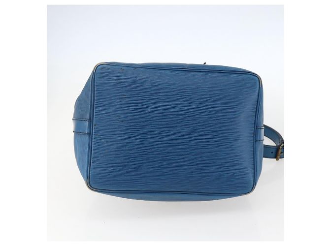 Noe LOUIS VUITTON Borsa a Spalla Petit Noé Epi Blu M44105 Auth LV yk20000 - vista 5