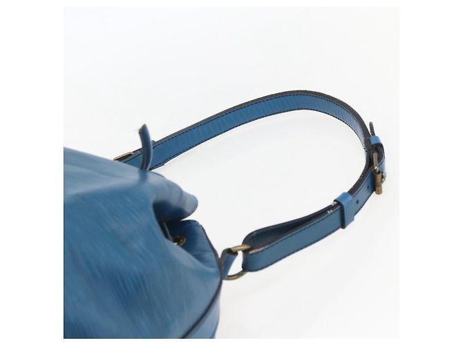 Noe LOUIS VUITTON Borsa a Spalla Petit Noé Epi Blu M44105 Auth LV yk20000 - vista 8