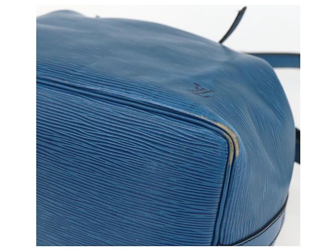 Noe LOUIS VUITTON Borsa a Spalla Petit Noé Epi Blu M44105 Auth LV yk20000 - vista 9