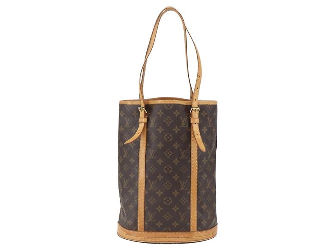 LOUIS VUITTON Borsa a Spalla Monogram Bucket GM M42236 LV Auth 157677 Monogramma - vista 2