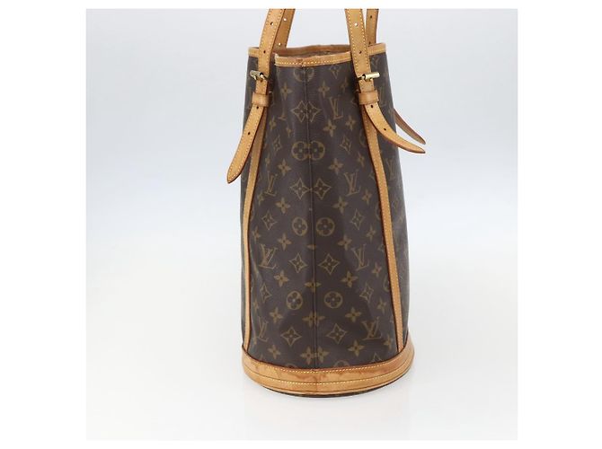 LOUIS VUITTON Borsa a Spalla Monogram Bucket GM M42236 LV Auth 157677 Monogramma - vista 4