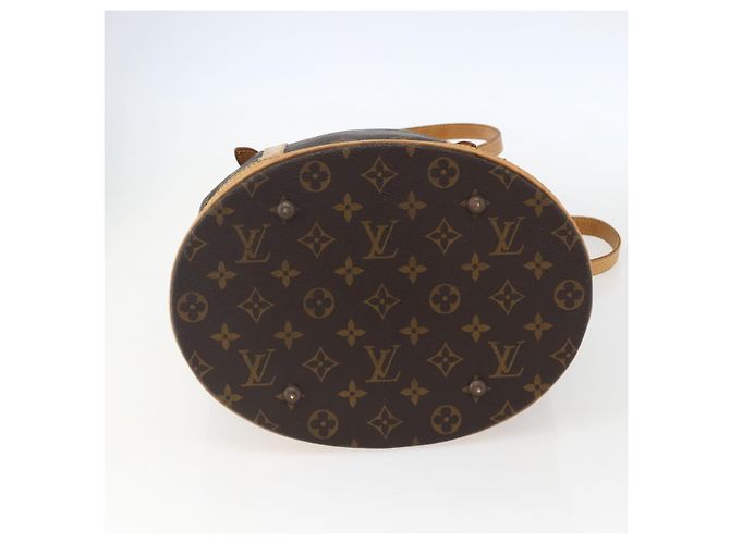 LOUIS VUITTON Borsa a Spalla Monogram Bucket GM M42236 LV Auth 157677 Monogramma - vista 5