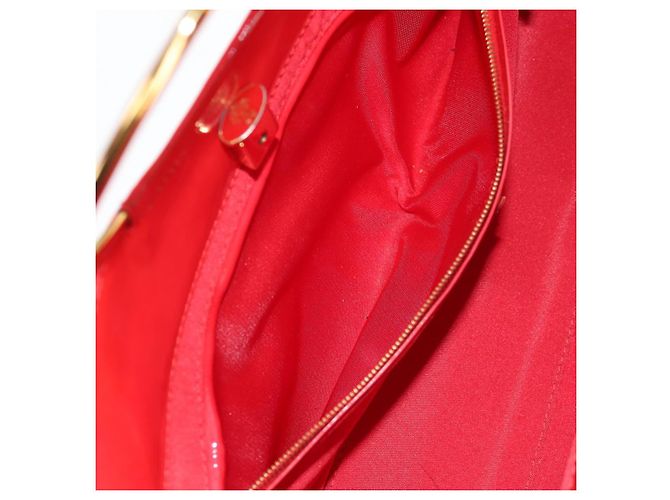 Borsa a Mano Gianni Versace Smalto Rosa Oro Auth 153747V D'oro - vista 20