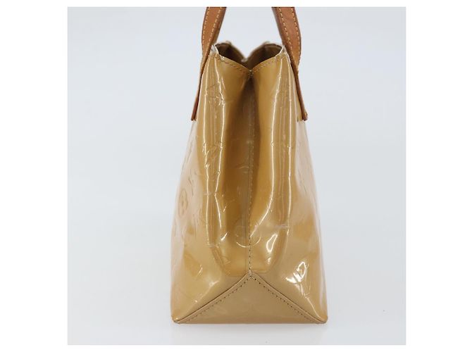 LOUIS VUITTON Borsa a Mano Monogram Vernis Reade PM Noisette M91334 LV Auth BA8596 Nocciola - vista 3