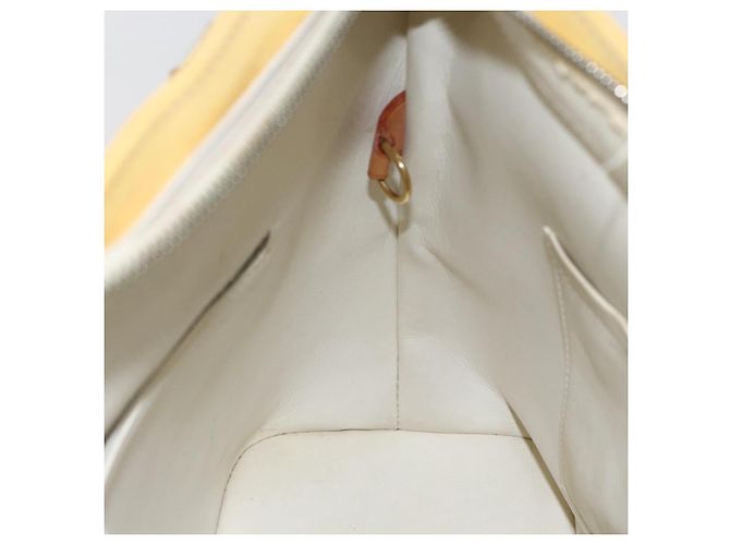 LOUIS VUITTON Borsa a Mano Monogram Vernis Houston Perle M91342 LV Auth 156285 - vista 18