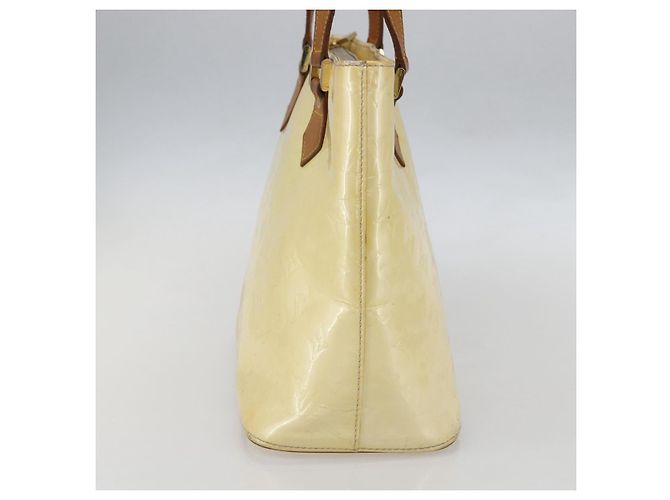 LOUIS VUITTON Borsa a Mano Monogram Vernis Houston Perle M91342 LV Auth 156285 - vista 3