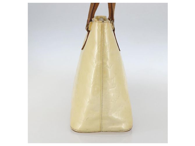 LOUIS VUITTON Borsa a Mano Monogram Vernis Houston Perle M91342 LV Auth 156285 - vista 4