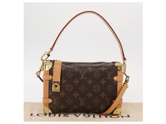 LOUIS VUITTON Sac à épaule Monogram Side Trunk MM M46358 LV Auth BA8996SAM Monogramme - vue 12
