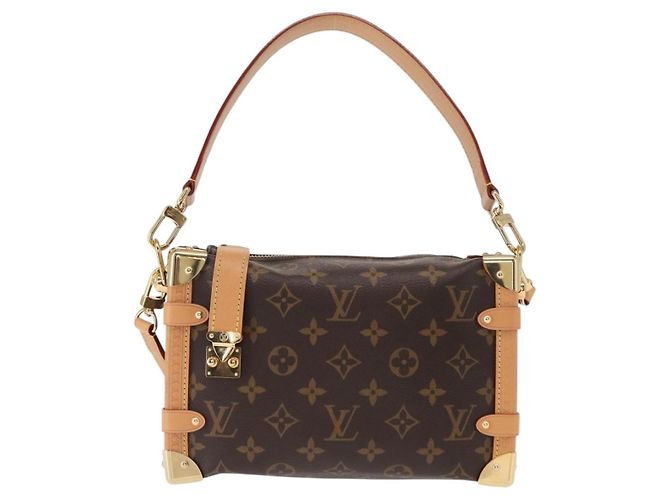 LOUIS VUITTON Sac à épaule Monogram Side Trunk MM M46358 LV Auth BA8996SAM Monogramme - vue 13