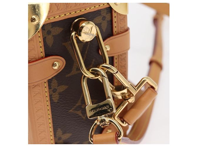 LOUIS VUITTON Sac à épaule Monogram Side Trunk MM M46358 LV Auth BA8996SAM Monogramme - vue 18