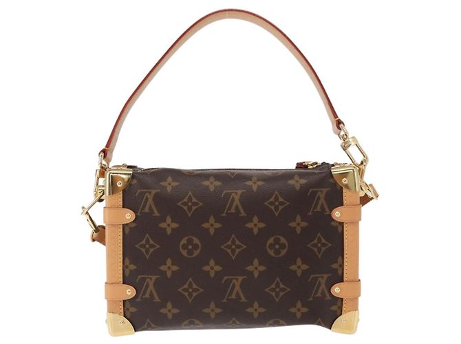 LOUIS VUITTON Sac à épaule Monogram Side Trunk MM M46358 LV Auth BA8996SAM Monogramme - vue 2