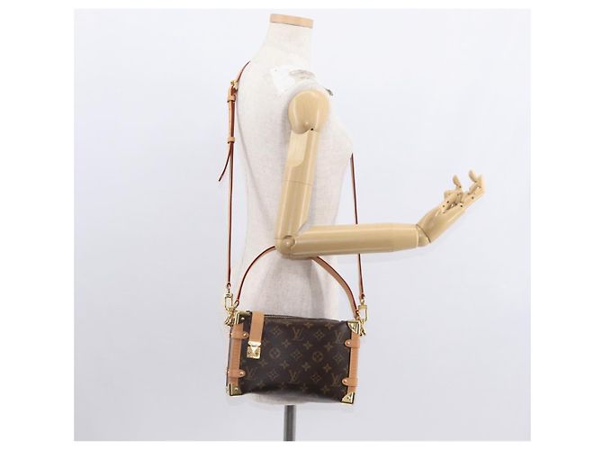 LOUIS VUITTON Sac à épaule Monogram Side Trunk MM M46358 LV Auth BA8996SAM Monogramme - vue 22