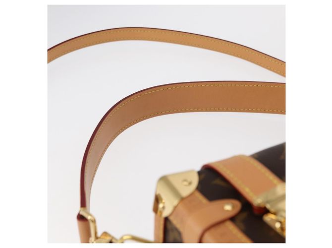 LOUIS VUITTON Sac à épaule Monogram Side Trunk MM M46358 LV Auth BA8996SAM Monogramme - vue 8