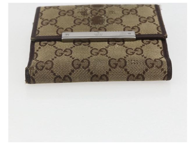 Portafoglio Monogram Gucci LOUIS VUITTON 3 pezzi Beige LV Auth ka719 Monogramma - vista 14