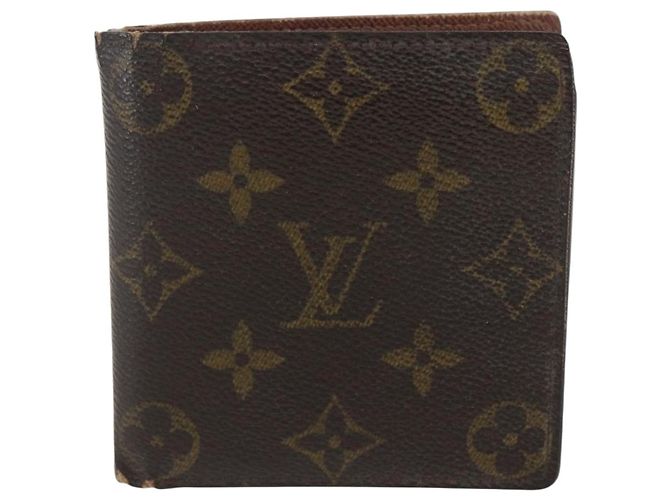 Portafoglio Monogram Gucci LOUIS VUITTON 3 pezzi Beige LV Auth ka719 Monogramma - vista 2