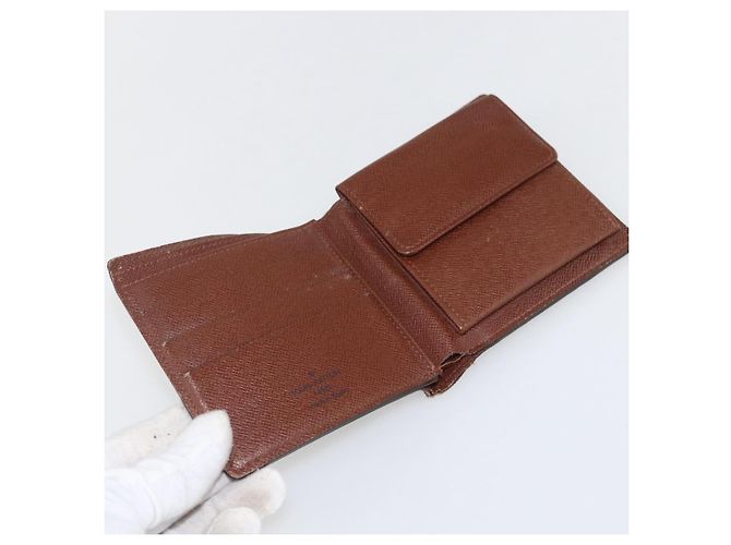 Portafoglio Monogram Gucci LOUIS VUITTON 3 pezzi Beige LV Auth ka719 Monogramma - vista 8