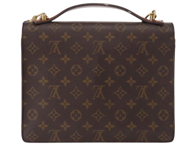 LOUIS VUITTON Monceau 28 Handtasche M51185 LV Auth BA8549 Monogramm - Ansicht 2