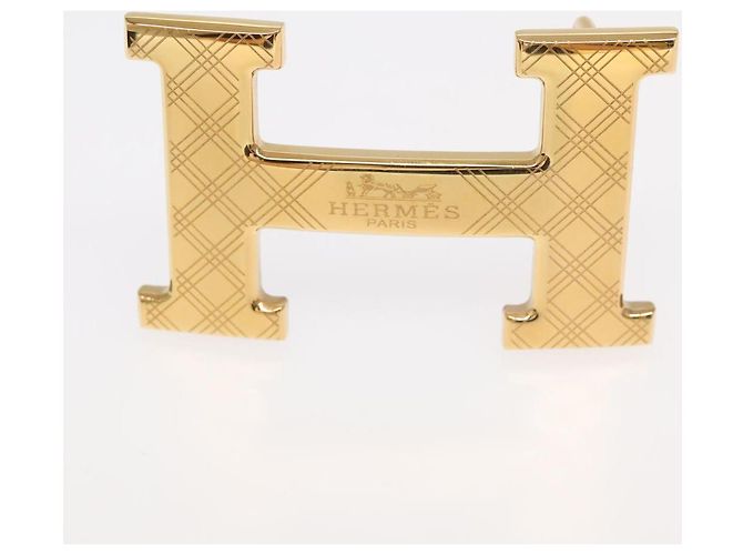Hermès HERMES Constance Gürtel Gürtel Leder 42,9"""""""" Schwarz Gold Auth am7024AM Golden - Ansicht 11