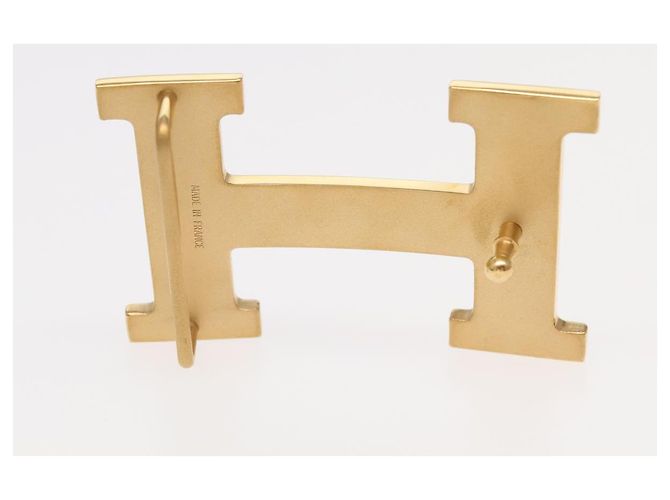 Hermès HERMES Constance Gürtel Gürtel Leder 42,9"""""""" Schwarz Gold Auth am7024AM Golden - Ansicht 12