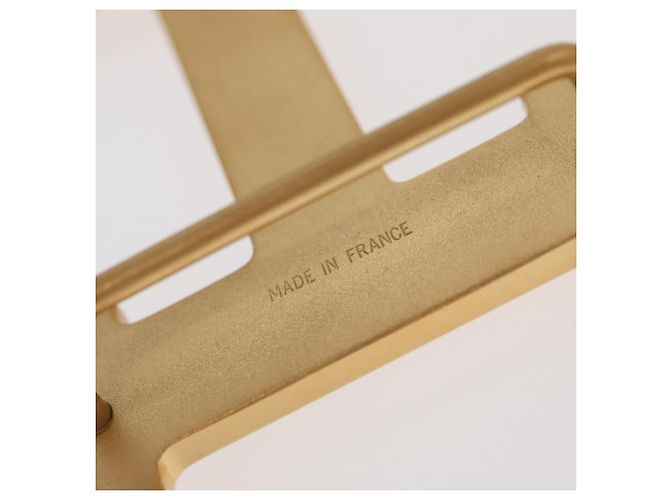 Hermès HERMES Constance Gürtel Gürtel Leder 42,9"""""""" Schwarz Gold Auth am7024AM Golden - Ansicht 13