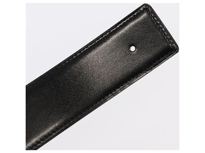 Hermès HERMES Constance Gürtel Gürtel Leder 42,9"""""""" Schwarz Gold Auth am7024AM Golden - Ansicht 9