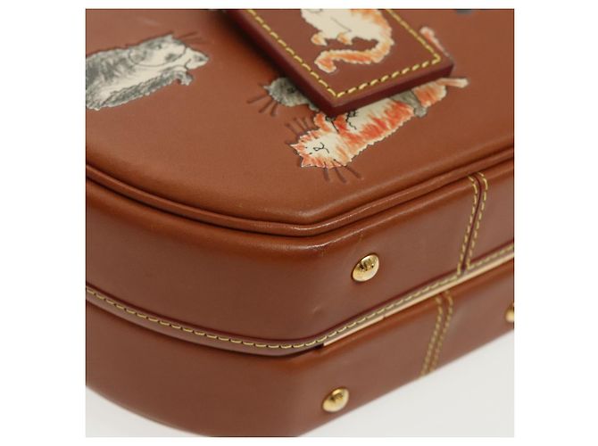 LOUIS VUITTON Catgram Petite Boite Chapeau Borsa a Spalla Marrone M52972 Auth 98529SM - vista 15