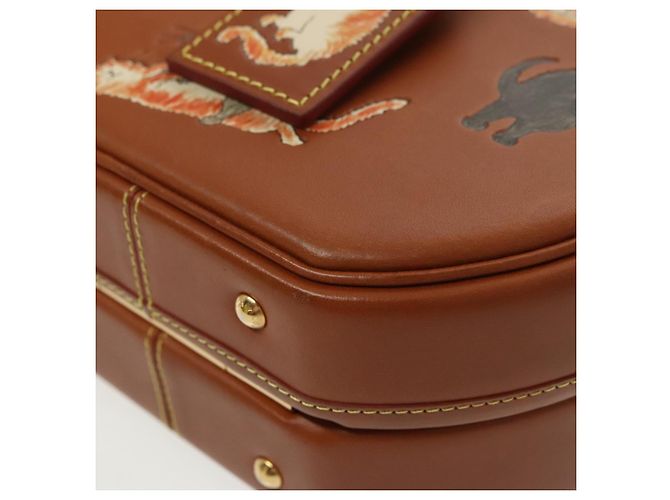 LOUIS VUITTON Catgram Petite Boite Chapeau Borsa a Spalla Marrone M52972 Auth 98529SM - vista 16