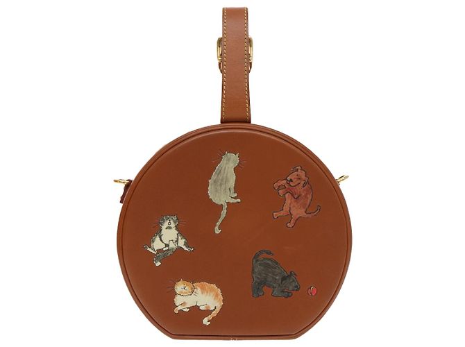 LOUIS VUITTON Catgram Petite Boite Chapeau Borsa a Spalla Marrone M52972 Auth 98529SM - vista 2