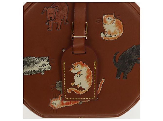 LOUIS VUITTON Catgram Petite Boite Chapeau Borsa a Spalla Marrone M52972 Auth 98529SM - vista 21