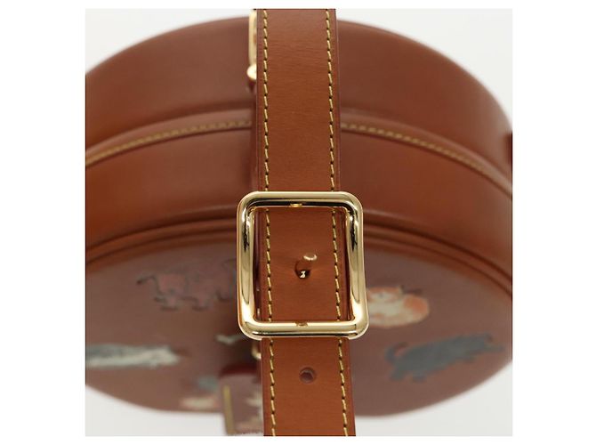 LOUIS VUITTON Catgram Petite Boite Chapeau Borsa a Spalla Marrone M52972 Auth 98529SM - vista 22