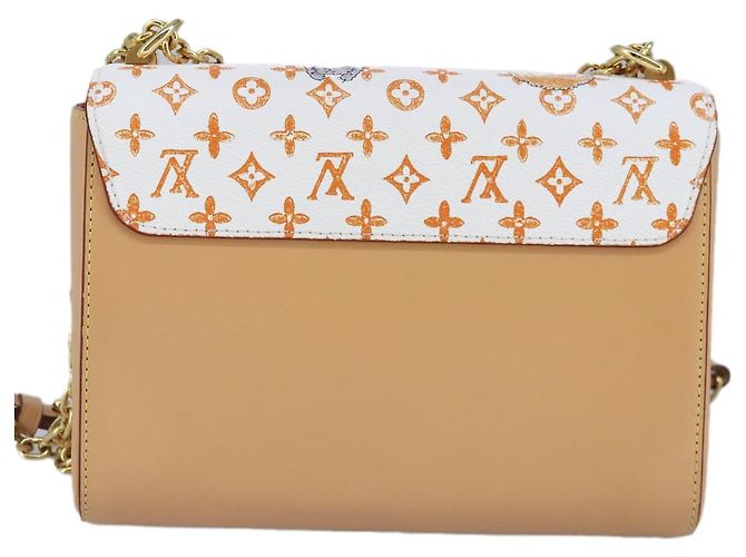 LOUIS VUITTON Bolso de Hombro Catgram Twist MM Blanco M44460 LV Auth 96243SM - vista 2