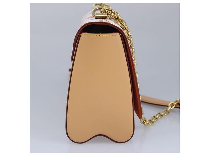 LOUIS VUITTON Bolso de Hombro Catgram Twist MM Blanco M44460 LV Auth 96243SM - vista 3