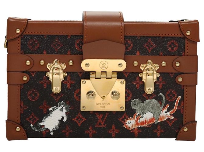 LOUIS VUITTON Catgram Petit Maru NM Borsa a Spalla M44407 LV Auth 105481SM Monogramma - vista 13