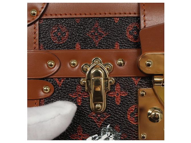 LOUIS VUITTON Catgram Petit Maru NM Borsa a Spalla M44407 LV Auth 105481SM Monogramma - vista 19
