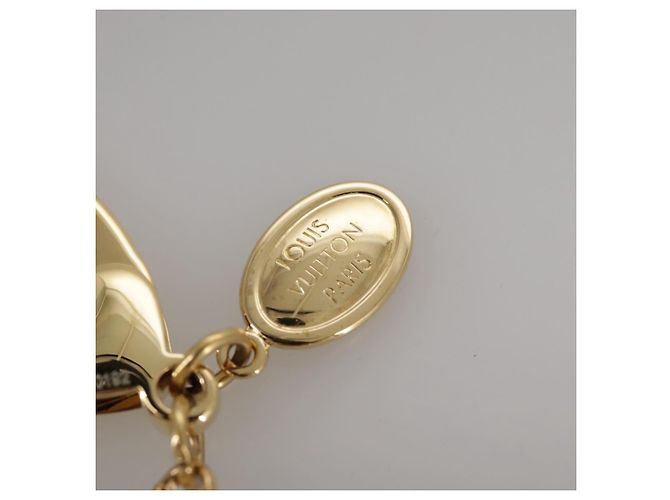 LOUIS VUITTON Bijoux Sac Carrousel Charm metallo Oro M66782 LV Auth 97979SAM D'oro - vista 15