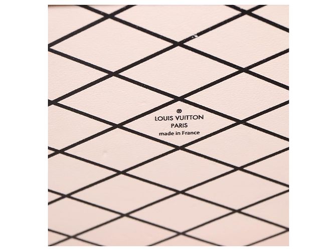 LOUIS VUITTON Catgram Petit Maru NM Borsa a Spalla Bianca LV Auth 110163SM Bianco - vista 17