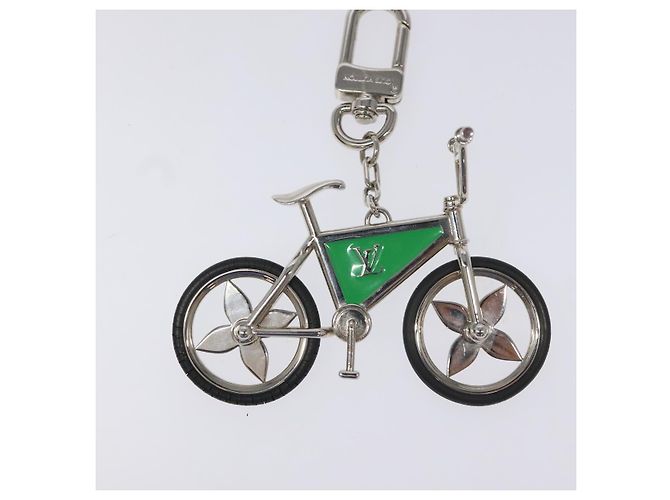 LOUIS VUITTON Bijoux Sac Charm Bicicletta metallo Argento M77148 LV Auth 114565AM - vista 6