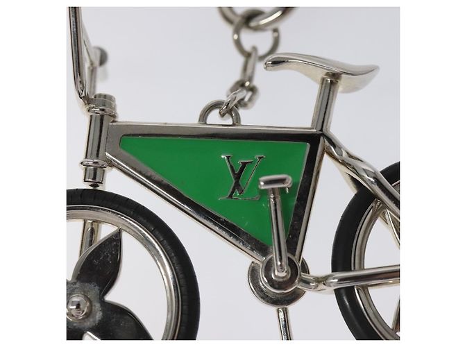 LOUIS VUITTON Bijoux Sac Charm Bicicletta metallo Argento M77148 LV Auth 114565AM - vista 8