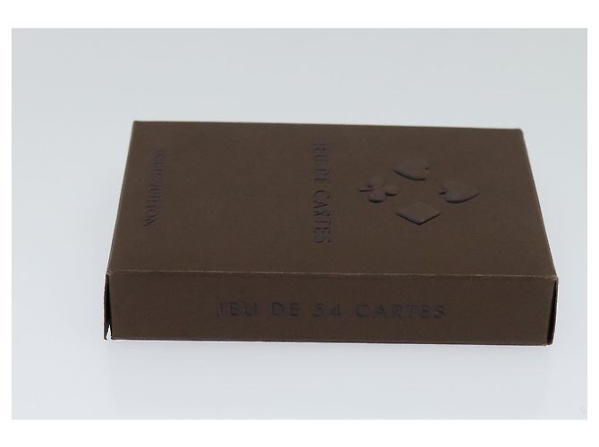 Set di Carte LOUIS VUITTON 3 Rosso Blu Giallo LV Auth 114583SM - vista 4