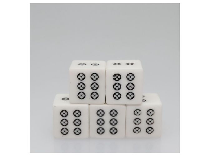 LOUIS VUITTON Monogram Dice Playing Cards set LV Auth 110738SM - view 14